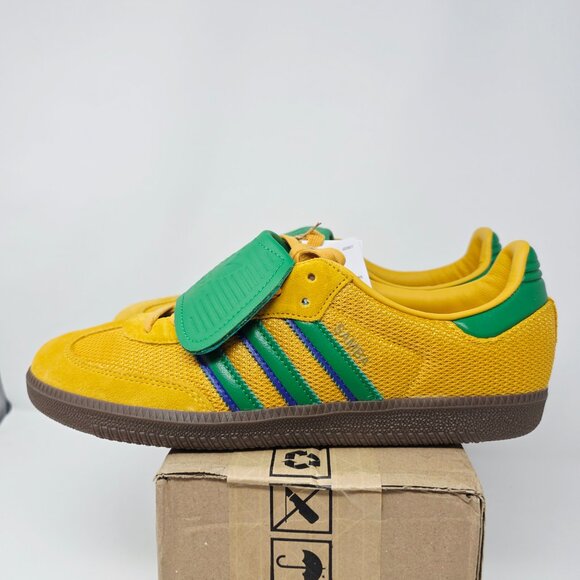 Adidas Samba LT Shoes Preloved Yellow Green IE9165 Men’s Size 10 NWOB - Picture 5 of 9
